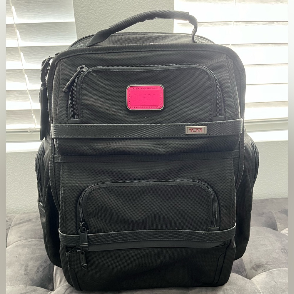 TUMI Alpha Brief Pack backpack in Black